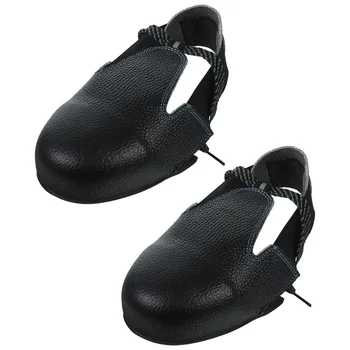 1 пара стальных носочных вставок для обуви, защитные галоши со стальным носком, универсальные бахилы, прочные защитные галоши для промышленности
