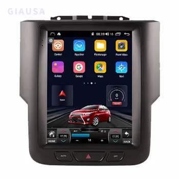 10,25-дюймовый автомобильный радиоприемник Android для Dodge RAM 1500 128G с вертикальным экраном GPS-навигации 2013-2018 Автомобильный стереоприемник DVD Мультимедиа