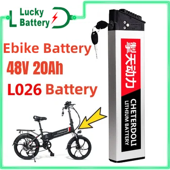 48V Аккумулятор для Электровелосипеда 20Ah 12.8Ah Складной Встроенный Аккумулятор для Электровелосипеда samebike LO26 20LVXDMX01 FX-01 R5s DCH 006 750 Вт 18650