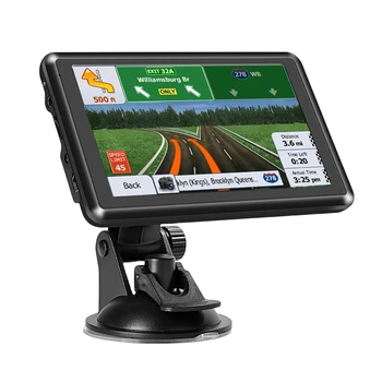 5-дюймовая автомобильная GPS-навигация, голосовое напоминание, автомобильный GPS-навигатор, портативный навигатор Mini USB TF, карта ЕС, AU, Северная Америка, сигнализация о превышении скорости