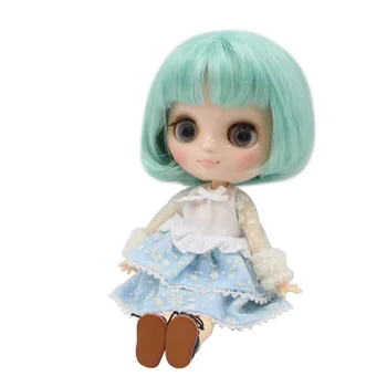 DBS blyth Middie Doll joint body мятно-зеленые волосы короткая стрижка боб 1/8 20 см BL4006 подарок для аниме-девочек