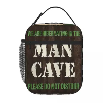Man Cave, Не беспокоить Дебби Девитт, Сумка для ланча, Изолированные сумки, Сумка для детского питания