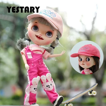 YESTARY Одежда для кукол BJD, аксессуары, головные уборы для кукол Qbaby Blythe, модная бейсболка ручной работы, аксессуары для кукол, миниатюрные предметы