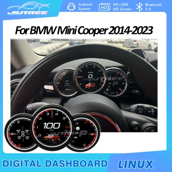 Автомобильный ЖК-цифровой кластер для BMW Mini Cooper 2014-2023 Автомобильный радиоприемник, приборная панель, хрустальная панель, виртуальный спидометр в кабине пилота