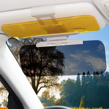 Автомобильный солнцезащитный козырек HD с защитой от ослепления солнечным светом, очки дневного и ночного видения, зеркало для вождения, УФ-Откидывающиеся внутренние зеркала с четким обзором