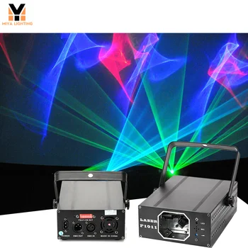 Анимация 3D-рисунка DJ Disco активированный звуком DMX пульт дистанционного управления лазерный rgbw цветной светильник для вечеринки, клуба, бара