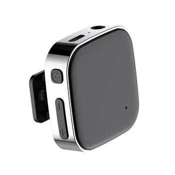 Аудиоприемник Bluetooth 5.0, адаптер беспроводной стереомузыки Aux для автомобильного телевизора, динамик для наушников, громкая связь, шумоподавление.