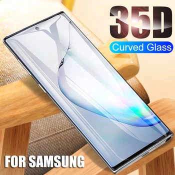 для samsung galaxy s20 ultra s10 lite s10e s9 s8 plus s7 edge защитная пленка для экрана телефона из закаленного стекла на стекле