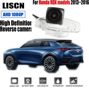 Камера заднего вида HD Fisheye Камера номерного знака для моделей Honda RDX 2013 ~ 2016 Резервная камера заднего вида