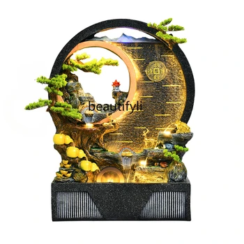 Круглый Каменный сад, стена с водяным экраном, вилла, офис компании, Фонтан Фортуны, Предметы интерьера для водного пейзажа