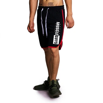 Летние мужские шорты для фитнеса, Дышащие быстросохнущие баскетбольные спортивные штаны для бега