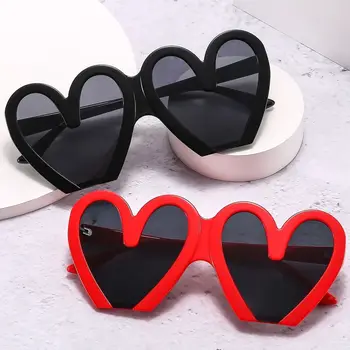 Модные Солнцезащитные очки Color Heart Для женщин и мужчин, Брендовые Дизайнерские Винтажные Пляжные Солнцезащитные Очки Для женщин и мужчин, Уличные очки UV400
