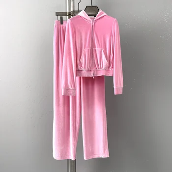 Молочно-розовый бархатный набор железных сверл, блузка, тонкая железная дрель для ношения