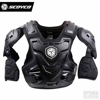 Мотоциклетная куртка SCOYCO, бронежилет, защита груди и спины для мотокросса, жилет для мотокросса для гонок по бездорожью