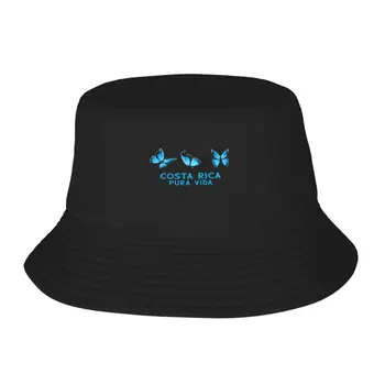 Новый комплект Blue Butterfly Коста-Рика, панама, винтажные мужские кепки, прямая поставка, женские
