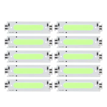 Панель полосы света COB Чипы 2.4x0.6in 160lm Автомобильные Осветительные аксессуары для DIY Прожектор Напольное освещение для автомобильных ламп Бусины