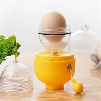 Посуда для взбивания яичных желтков Шейкер для яиц Ручной бытовой золотой съемник для яиц Кухонная взбивалка для яиц Аксессуары Кухонные принадлежности Инструменты для выпечки