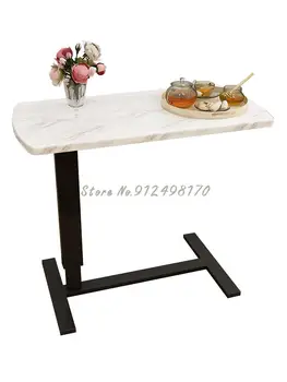 Прикроватный столик для ноутбука, регулируемый подъемный передвижной столик, домашний диван-кровать, простой маленький письменный стол