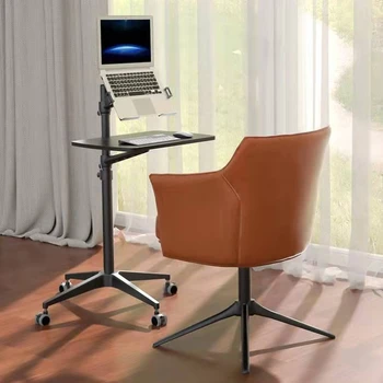Простой офисный стол для ноутбука с подъемным механизмом, компьютерный стол, многофункциональный стол для чтения, Удобный мобильный офисный стол