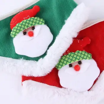 Рождественский шарф для собак, Банданы для кошек Санта-Клауса, Нагрудник, Шарф для домашних животных, Регулируемые Шарфы для собак, Удобный костюм для домашних животных, Рождественские принадлежности