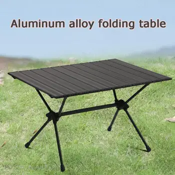 Складной стол для кемпинга из алюминиевого сплава Портативный Легкий Стол для вечеринок с регулируемой высотой, набор столов для пикника, мини-стол для барбекю