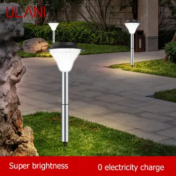 Современный газонный светильник ULANI Solar Light LED Водонепроницаемый IP65 Наружный Декоративный для внутреннего двора парка Сада