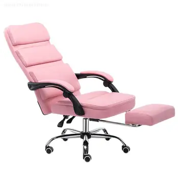 Спинка офисного кресла с возможностью поворота Табурет С подъемной губчатой подушкой Кожаная удобная поддержка талии
