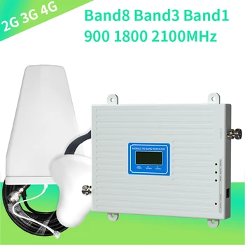 Усилитель сигнала сотовой связи 4G Усилитель сигнала Ретранслятор GSM 2G 3G 4G LTE DCS 900 1800 2100 10/15/20/ Кабель длиной 30 см