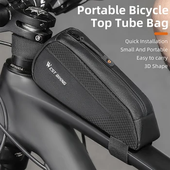 0,5 л Передняя Верхняя рамка, сумка-тубус, Треугольная сумка 3D-формы, легкий карман для дорожной поездки, Аксессуары для езды на велосипеде.