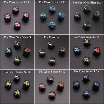 1 комплект Для Xbox Series S X Замена контроллера ABXY Button kit Для Xbos One One S Elite Series1/2 Аксессуары для Кнопок Геймпада