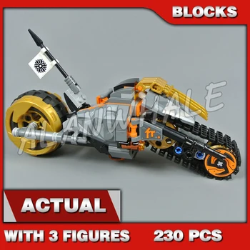 230 шт. Бронированный байк Cole's Dirt Bike Destroyer's Scimitar 11327 Строительные блоки Детские наборы Совместимы с моделью