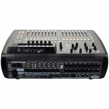 Behringer X32 Compact Аудиомикшер с 40 входами, 16 XLR Микрофонных/линейных входов, Система громкоговорителей для наружной и внутренней сцены, Цифровой микшер
