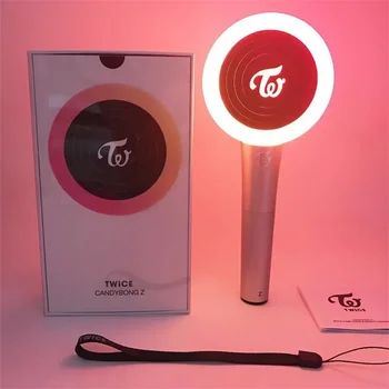 Kpop TWICE Lightstick CANDY BONG Z TWICE Версия 2 с Bluetooth-ответчиком, ручная лампа в виде леденца, Концертная световая палочка, подарки для фанатов