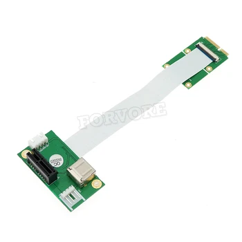 Mini PCI-E-PCI-E Express 1X Удлинитель-адаптер с USB-картой Riser Card