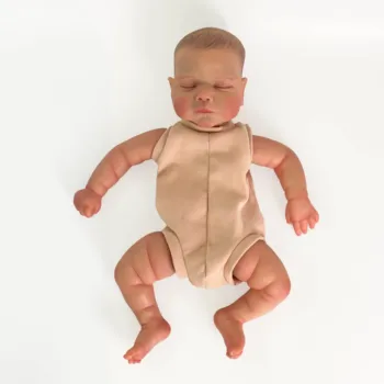 NPK 19 дюймов, уже раскрашенные наборы, Готовая кукла-Реборн размером с Марли, очень реалистичная куколка-младенец со множеством деталей, прожилок.