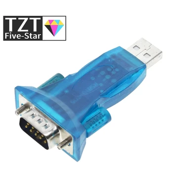 TZT HL-340 USB-RS232 COM-порт последовательный КПК 9-контактный адаптер DB9 поддержка Windows7-64