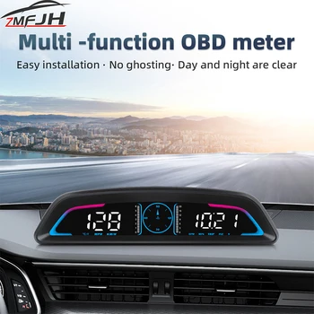 Автомобильный OBD / GPS B3 G3 Головной дисплей Цифровой спидометр Многофункциональный HUD дисплей с функцией сигнализации Автомобильные аксессуары для авто