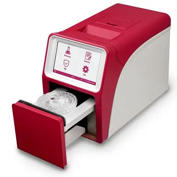 Ветеринарный JHB-80V Портативный ветеринарный автоматический анализатор химического состава крови ветеринарных животных для животных