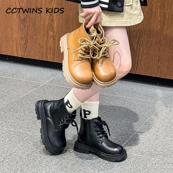 Детские ботинки, Осень 2023, модный бренд для маленьких девочек, ботильоны принцессы 