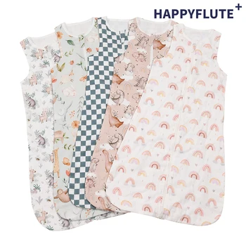 Детский спальный мешок HappyFlute 70% Бамбук + 30% Хлопок, удобный, дышащий
