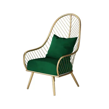Диван-кресло, стулья для гостиной, Скандинавский Современный минималистичный диван, приставной столик, Комбинированный Круглый стол, Мраморная столешница, диван в виде банановых листьев