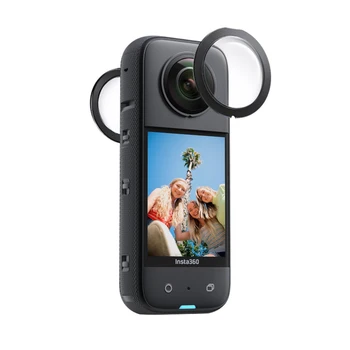 Для Insta360 X3 Липкая защита объектива, двухобъектив 360 Mod для Insta 360 X3, защитная крышка объектива, аксессуары для камеры