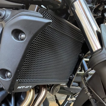 Для Yamaha MT-07 FZ-07 MT07 MT FZ 07 FZ07 2018 2019 2020 2021 2022 2023 Защитная Крышка Решетки Радиатора Мотоцикла Защита Топливного бака