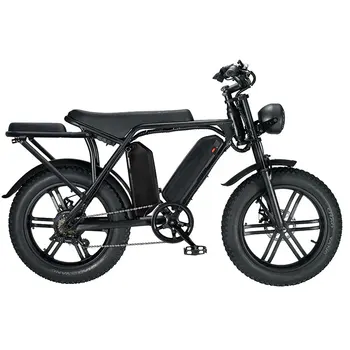 ЕС Великобритания США склад 1000 Вт электрическая толстая шина гибридный электровелосипед электрический городской велосипед горный ebike дорожный велосипед мопед с педалями