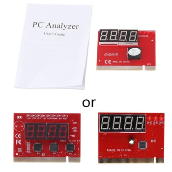 Комплект анализатора материнской платы компьютера PC Digital PCI 4-значный PCI & ISA PC Tester