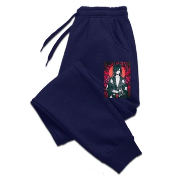 Красивые мужские брюки Dororo Hyakkimaru Man pants coldnessd зимние Хлопчатобумажные графические брюки для мужчин Для Отдыха Аниме Манга Man pants Fans m