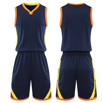 Лето 2023, Мужская баскетбольная форма, костюмы с индивидуальным принтом, комплект майки для баскетбола молодежной команды клуба Плюс размер одежды