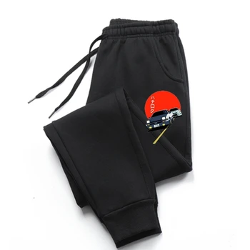 Мужской Дрифт Японского аниме Ae86 Initial D Мужские брюки S Модные мужские унисекс И брюки для мужчин s Хлопковые Мужские брюки Мужские брюки C