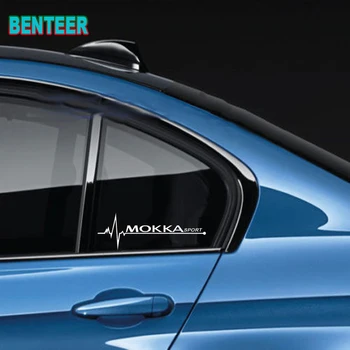 Наклейки на боковое стекло автомобиля 2шт для Opel OPC Astra Insignia Corsa Mokka Vectra Аксессуары для Автодекора