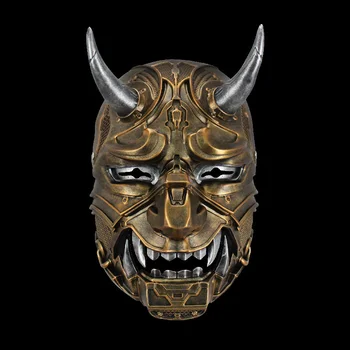 Новая технология для лица Призрака Неонового Воина на Хэллоуин Sense Prajna Mask COS Prop Performance Resin Mask